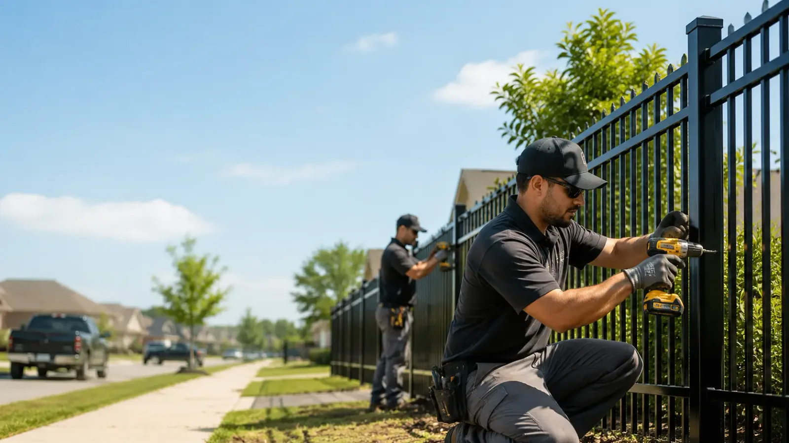 Metal Fence Installation in Bridgeton, IN